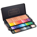 Andle et Ststal Renior 24colors Tin Box Oli Crayons cramatiques Niveau d&#39;art Crayons colorés pour la coloration scolaire